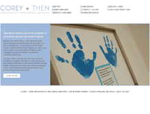 Tablet Screenshot of coreyandthen.com